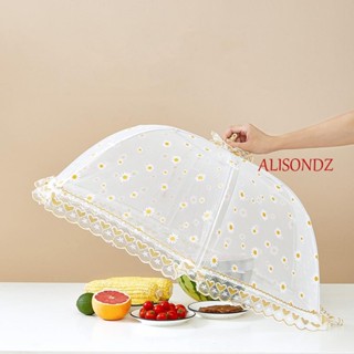 ALISONDZ ฝาครอบอาหาร ป้องกันยุง ล้างทําความสะอาดได้ สําหรับปิกนิกกลางแจ้ง