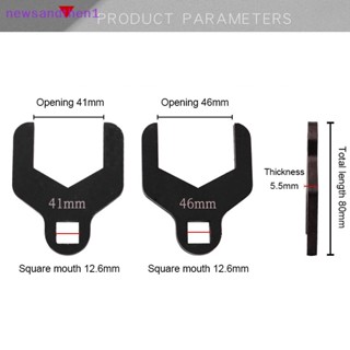 Newsandthen1 ประแจปั๊มน้ํา 41/46 มม. สําหรับ GM 1.6L ประแจถอดสายพานไทม์มิ่ง ปรับความตึงของล้อรถยนต์