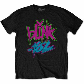 ร้อน 3 [COD]เสื้อยืดแขนสั้น คอกลม พิมพ์ลายโลโก้ Erkend Voor Mannen Blink-182 สีดํา สําหรับผู้ชาย