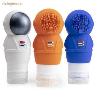 [risingmeup] ขวดซิลิโคนรีฟิล ขนาด 90 มล. สําหรับใส่โลชั่น แชมพู เหมาะกับการเดินทาง