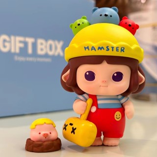 【ของแท้】POPMART Minico My toy คอลเลกชัน กล่องสุ่ม ตุ๊กตา สร้างสรรค์ คอลเลกชัน เด็กผู้หญิง วันเกิด และวันหยุด ของเล่นเซอร์ไพรส์ แฟชั่น ของเล่น