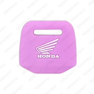 เคสกุญแจรีโมทรถจักรยานยนต์ แบบยางซิลิโคน สีสันสดใส สําหรับ Honda Msx 125 Rebel 300 Wave 100 Grom cb300 cbr300