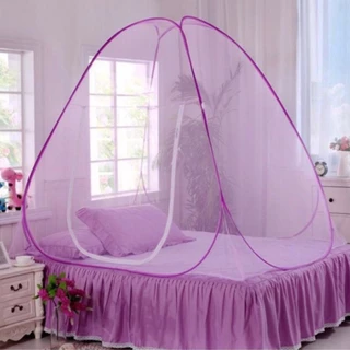 มุ้งกันยุง กันยุง 5ฟุต 6ฟุต 7ฟุต มุ้งสปริงกาง กันแมลง มุ่งกันยุง Folding Mosquito Nets