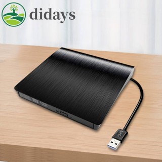 เครื่องเล่นออปติคอล DVD USB3.0 สําหรับ Mac Windows 7 8 10 Laptop PC