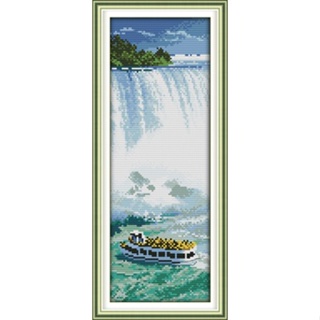 Joy Sunday ชุดปักครอสสติตช์ ปักครอสสติตช์ DMC DIY - Niagara Falls