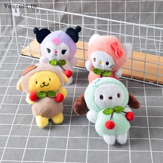 Yescont พวงกุญแจ จี้ตุ๊กตาการ์ตูน Sanrio Kuromi Charm Cherry Cinnamoroll My Melody น่ารัก สําหรับเด็ก