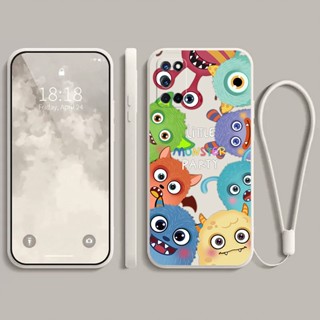 เคส oppo A52 oppo A92 เคสโทรศัพท์มือถือ แบบนิ่ม ลายมอนสเตอร์ ป้องกันกล้อง สําหรับ