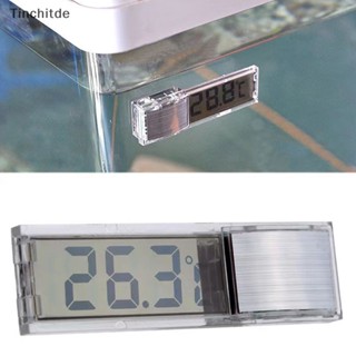 [Tinchitde] เครื่องวัดอุณหภูมิดิจิทัล LCD 3D สําหรับตู้ปลา 1 ชิ้น [Preferred]