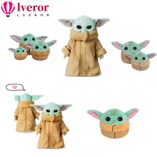 LVEROR ตุ๊กตาการ์ตูน Yoda เหมาะกับของขวัญ สําหรับเด็ก