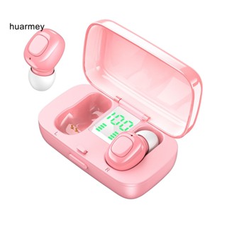 Huarmey XG21 หูฟังอินเอียร์ไร้สาย บลูทูธ 50 HiFi ขนาดเล็ก สําหรับเล่นกีฬา