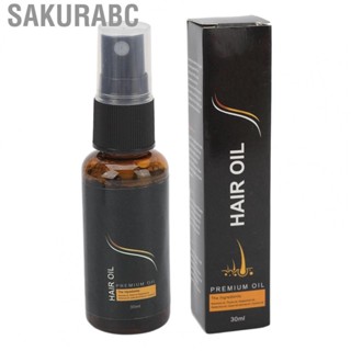 Sakurabc Frizz Serum  Strengthened Nourishing Blood Circulation 30ml Organics Hair Growth Oil for Bathhouse Men