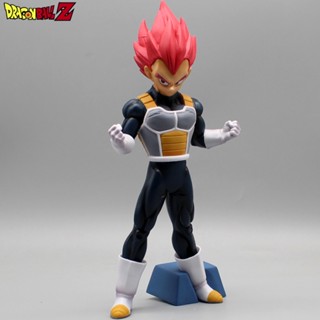 โมเดลฟิกเกอร์ Pvc รูปปั้น Dragon Ball Vegeta ขนาด 24 ซม. สีแดง ของเล่นสะสม ของขวัญ สําหรับตกแต่งบ้าน