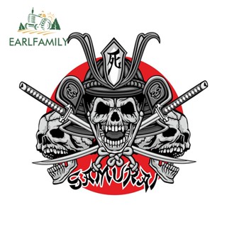 Earlfamily สติกเกอร์ กันน้ํา ลาย Kamikaze Clipart JDM 13 ซม. x 11.2 ซม. สําหรับติดตกแต่งประตูรถยนต์ แล็ปท็อป