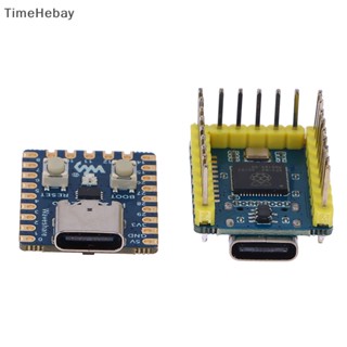 Timehebay บอร์ดโมดูลไมโครคอนโทรลเลอร์ Raspberry Pi RP2040-Zero 2MB Pin EN สําหรับ Raspberry Pi Microcontroller PICO