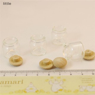 Thlittle โหลใส่อาหารจิ๋ว สเกล 1:12 สําหรับตกแต่งบ้านตุ๊กตา 4 ชิ้น