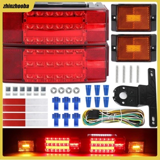 Fs ชุดไฟท้าย LED สว่างมาก 80 นิ้ว สําหรับรถบรรทุก รถพ่วง เรือ รถบ้าน