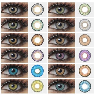 【ของขวัญ】 คอนแทคเลนส์✨Midroo Lens Russia Girl Grey Eyes ขนาดมินิ 💖 Mini Size 14.0mm