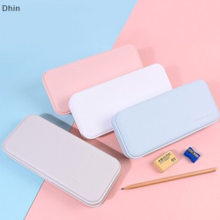 [Dhin] Multi Functional Waterproof Pencil Case PP Plastic Pen Pencil Stationery Pencil Case  DIY Portable Creative Childrens Pencil Box Storage Bag Pen Box Students Stationery Sto