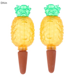 [Dhin] 1Pc Drip Irrigation Equipment Garden Automatic Watering Tool Cute Pineapple  Waterers Spike for House COD