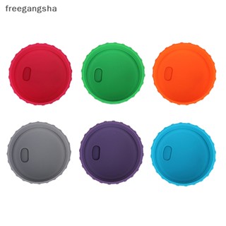 [FREG] 1Pcs Soda Lid Covers Multi-color Beverage Can Protector Silicone Can Covers Beer Bottle Cap Tin Can Soda Coke Leak-Proof Cap FDH