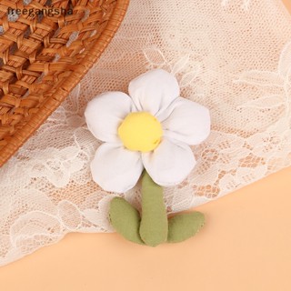 [FREG] Fabric Cotton-filled Five-petal Flower Cute Plush Small Flower Handmade Diy Hairpin Clothing Accessories FDH