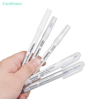 &lt;Cardflower&gt; ปากกามาร์กเขียนคิ้ว กันน้ํา สีขาว สไตล์เกาหลี ลดราคา