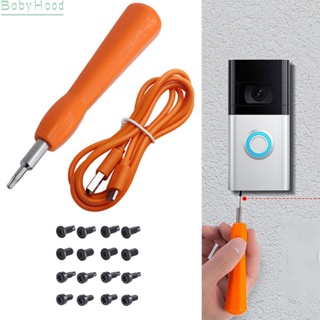 【Big Discounts】Ring Video Doorbell Pro 2 Kit  Screwdriver Tool USB Charger Cable Drill#BBHOOD