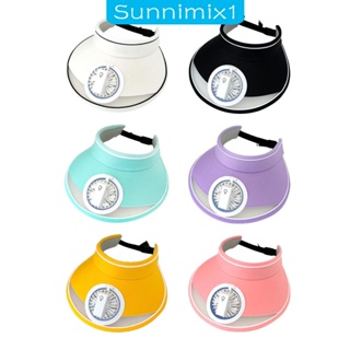 [Sunnimix1] หมวกปีกกว้าง ปรับความเร็วได้ 3 ระดับ ชาร์จ USB สําหรับตั้งแคมป์ กีฬา เดินป่า ท่องเที่ยว กลางแจ้ง ผู้ชาย ผู้หญิง