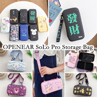 【จัดส่งรวดเร็ว】กระเป๋าเก็บหูฟัง ลายการ์ตูน แบบพกพา สําหรับ OPENEAR SoLo Pro