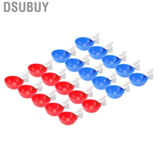 Dsubuy 10PCS G1/8 Male Thread Chicken Waterer Cup Thicken Auto Poultry Water  YA