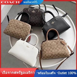 Mini Lillie Carryall กระเป๋าถือสุภาพสตรี COAC H กระเป๋าสะพายข้าง กระเป๋าสะพายแฟชั่น กระเป๋าถือขนาดเล็ก