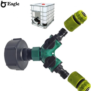 ⭐24H SHIPING⭐IBC Water Outlet 2-way Valve Separate Control Water S60X6 Rainwater Tank Barrel