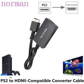 Norman PS2 ตัวแปลงสัญญาณเสียง เป็น HDMI เอาท์พุท HDMI ความคมชัดสูง สะดวกสบาย สําหรับโปรเจคเตอร์ HD TV HD TV