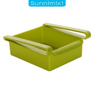 [Sunnimix1] กล่องลิ้นชักเก็บของ ใช้ซ้ําได้ สําหรับตู้เย็น บิสกิต สลัด ร้านอาหาร