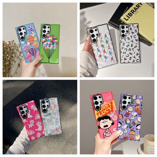 เคสป้องกันโทรศัพท์มือถือ TPU ลายการ์ตูนน่ารัก 360 องศา สําหรับ Samsung Galaxy S23 Ultra S22 Ultra S23 S23Plus