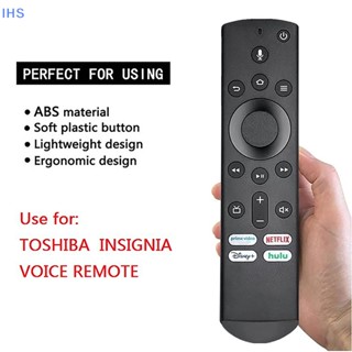 [IHS] รีโมตคอนโทรล แบบเปลี่ยน สําหรับ Insignia Toshiba Fire TV 65LF711U20 CT-RC1US-19 NS-RCFNA-19 IR