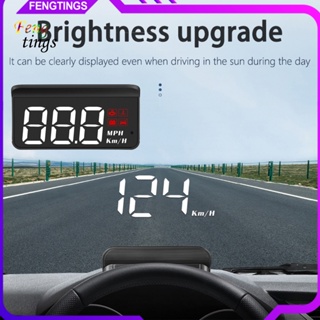 [Ft] M3 หน้าจอแสดงผล HD-compatible หน้าจอ Plug and Play ABS Hud Head-up Display Projector สําหรับรถยนต์