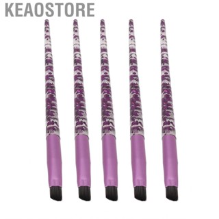 Keaostore Eyebrow Brush Cosmetic Tool Glitter Handle Ergonomic Professional Brow  Exquisite for  Makeup Artist