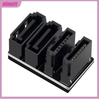 Ni Ph572_90/180 องศา อะแดปเตอร์เชื่อมต่อเมนบอร์ด SATA 7pin อินเตอร์เฟซคู่