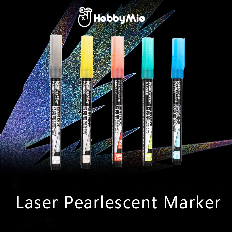 Hobby Mio Laser Pearlescent Marker For Gundam Model