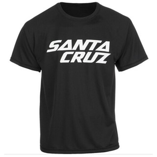 ขายดี เสื้อยืดลําลอง แขนสั้น พิมพ์ลาย Skate Santa Cruz สีดํา สําหรับผู้ชาย เหมาะกับการเล่นฟิตเนส สเก็ต Diy 538400