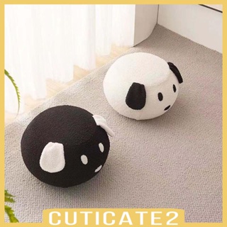 [Cuticate2] เก้าอี้พักเท้า รูปสัตว์น่ารัก พร้อมเบาะรองนั่ง แบบพกพา สําหรับห้องนั่งเล่น ห้องนอน บ้าน ของขวัญเด็ก