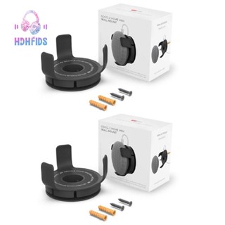 อุปกรณ์เมาท์ขาตั้งติดผนัง ขนาดเล็ก สําหรับ Google Home Mini Smart Speaker Cord Management 2 ชิ้น