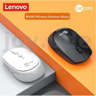 Lenovo WS202 เมาส์เกมมิ่งไร้สาย แนวตั้ง ออกแบบตามสรีรศาสตร์ สีดํา สําหรับแล็ปท็อป ออฟฟิศ