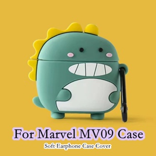 【จัดส่งรวดเร็ว】เคสหูฟัง แบบนิ่ม ลายการ์ตูน Marvel MV09 สําหรับ Marvel MV09