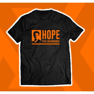 [S-5XL]เสื้อยืดลาย " HOPE Pita " ความหวังอยู่เหนือความกลัวเสมอS-5XL