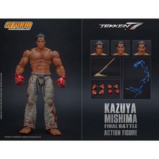 ของเล่นโมเดลฟิกเกอร์ทหาร 1/12 KAZUYA MISHIMA Tekken7 2020 6 นิ้ว