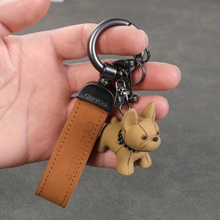 Cartoon Resin Puppy Suede Keychain Exquisite Cute Girls Bags Pendant Car Key Chain Hanging Ornament O5LO