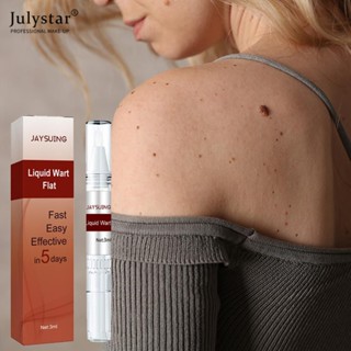 JULYSTAR Jaysuing Wart Treatment กำจัดหูด Liquid Skin Tags ถอดเครื่องมือ Wart &amp; Mole Remover แท็กผิวกำจัดปากกา 3ml