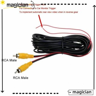 Mag กล้องมองหลัง RCA 10 เมตร สําหรับติดรถยนต์